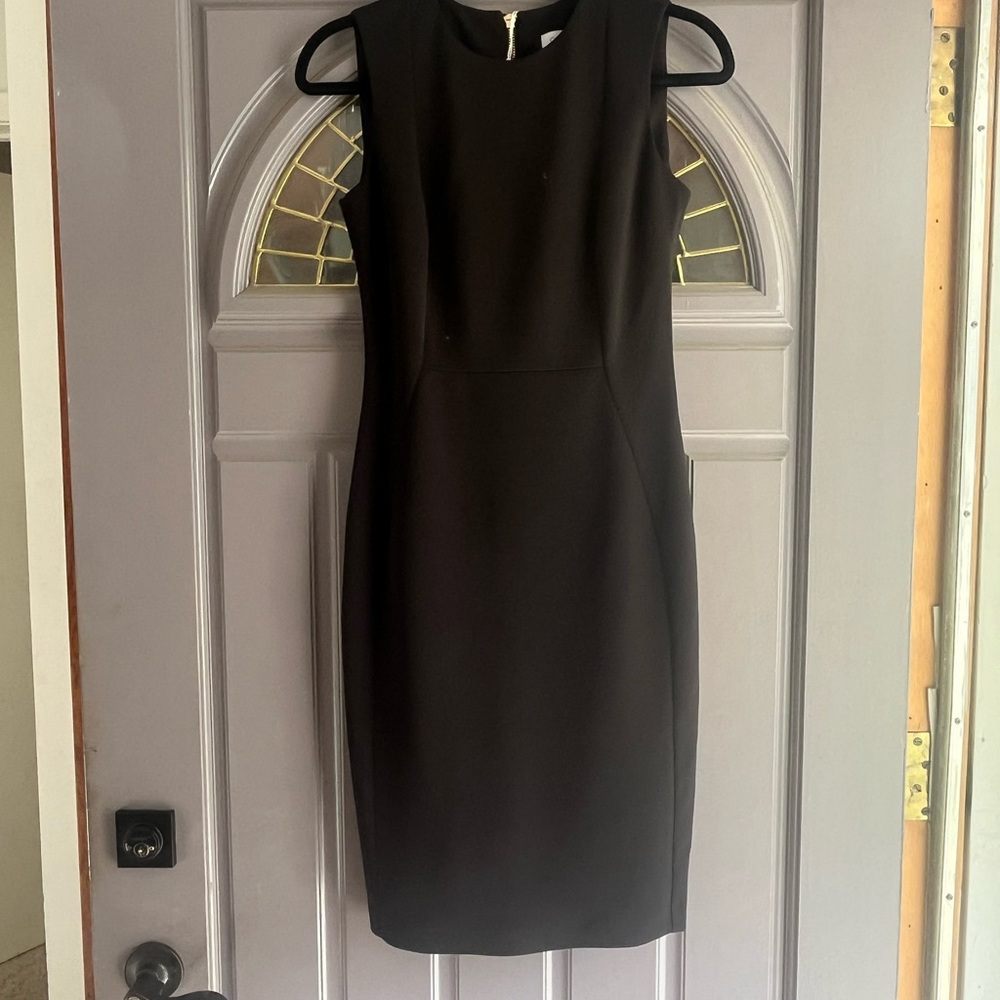 Calvin Klein Black Midi Dress